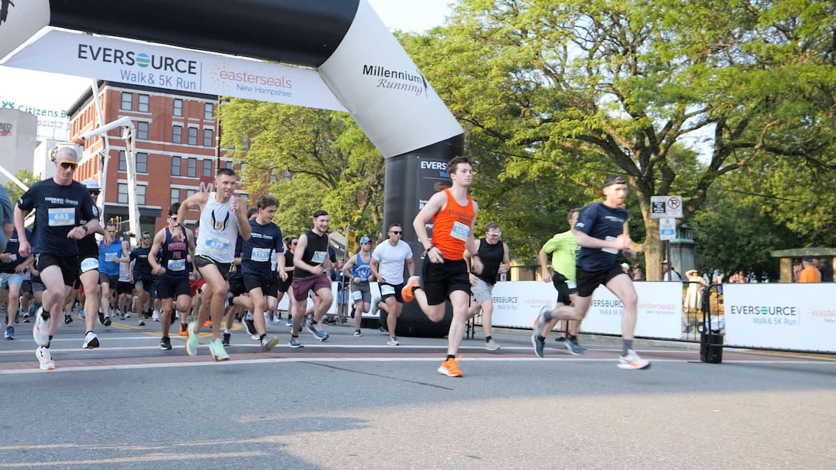 Hundreds laced up their sneakers for the 27th Annual Eversource Walk & 5K Run for Easterseals New Hampshire. The event raised more than $152,000 to support core programs for individuals of all ages and abilities across the state, including children, adults, seniors, and Veterans.