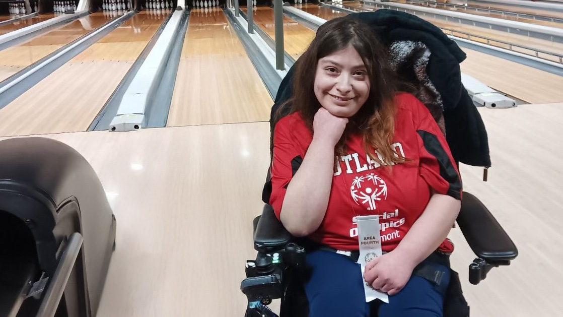 Angel at the bowling alley